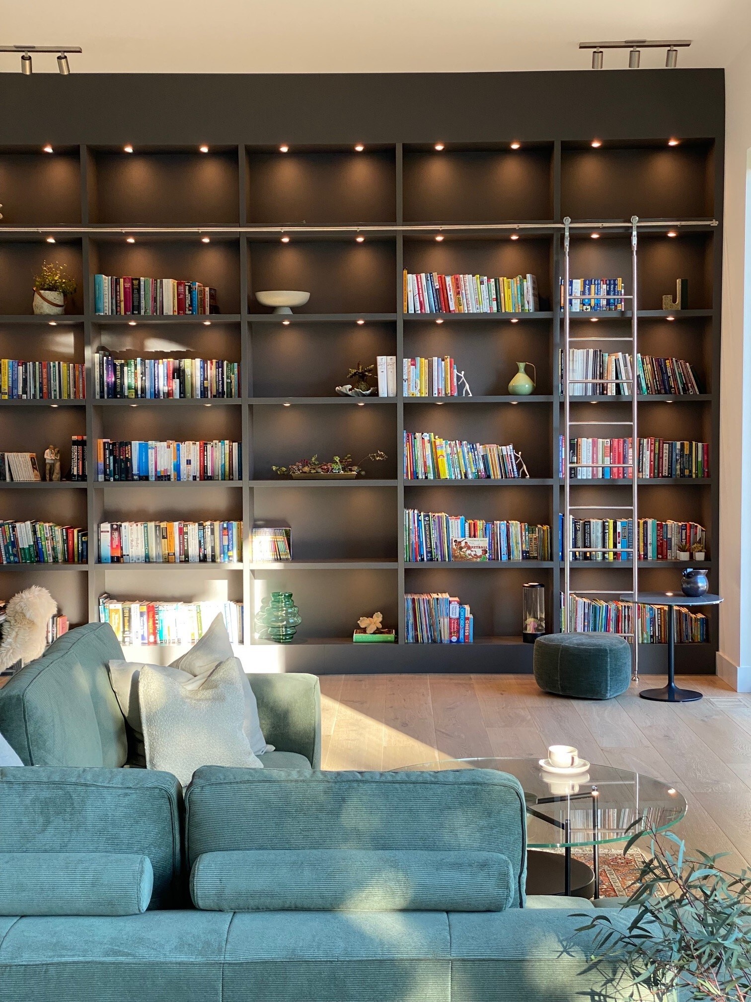 Bookcase in Matte Dark Grey PET