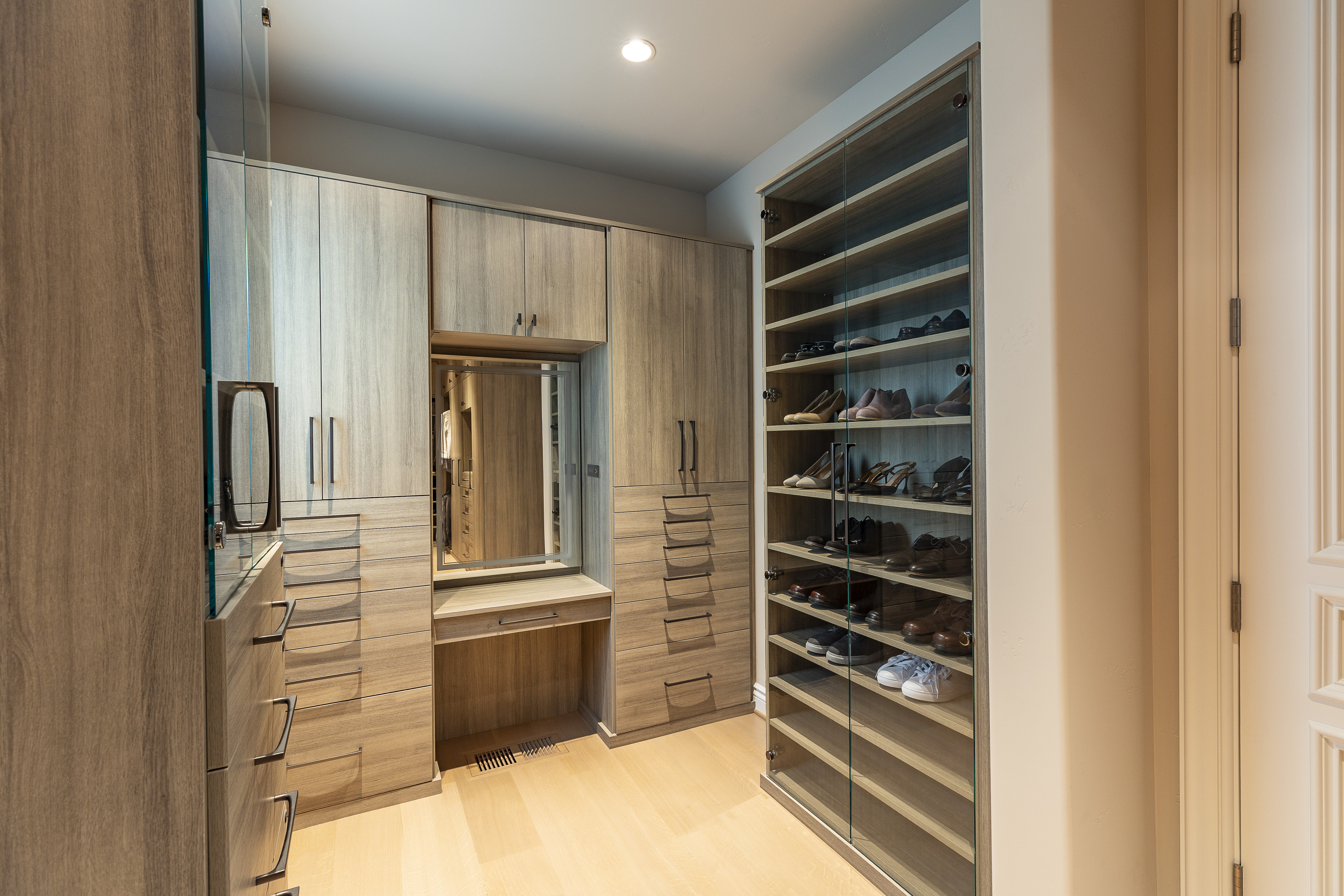 The Chameleon Walk-In Closet