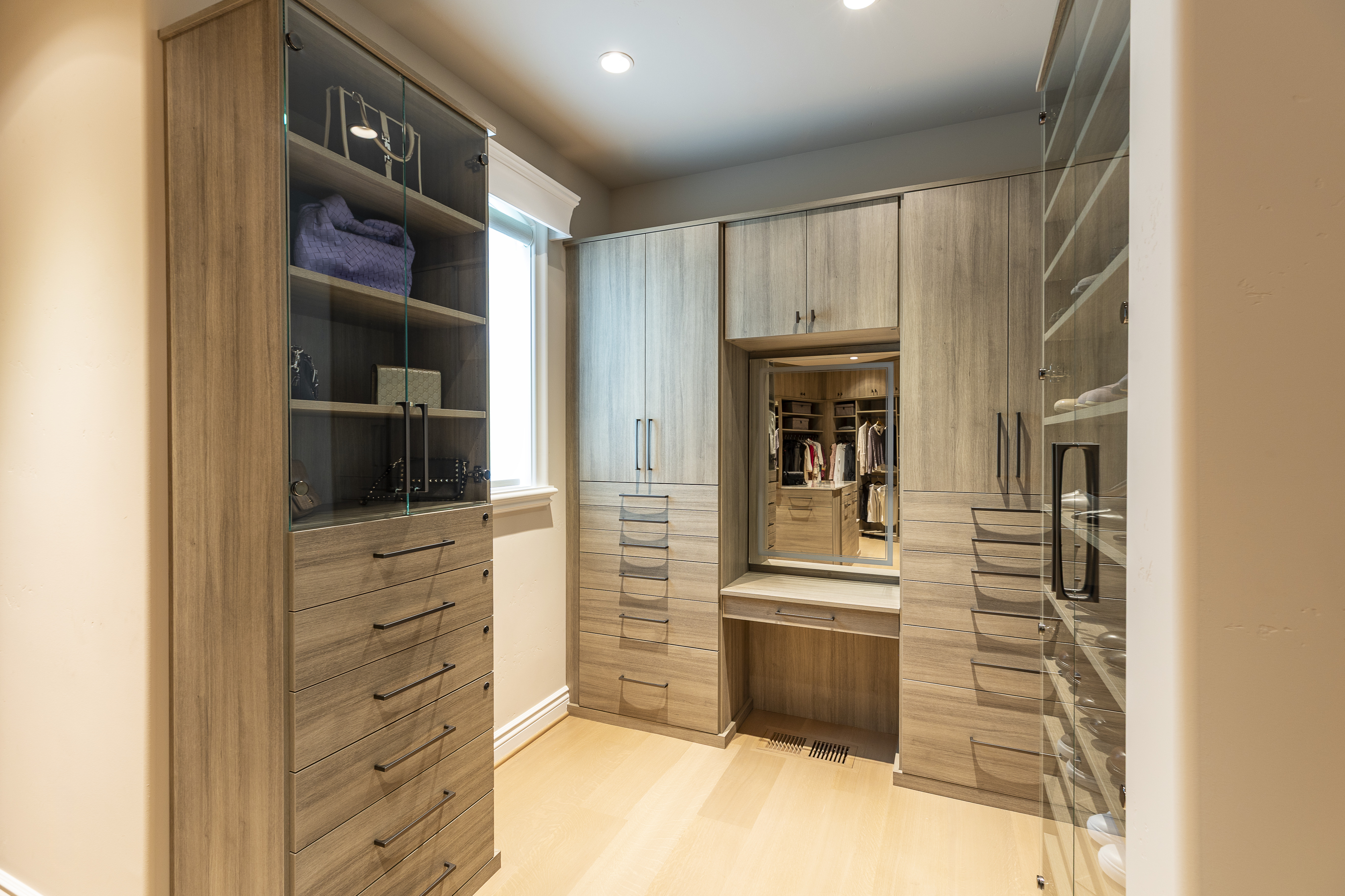 The Chameleon Walk-In Closet